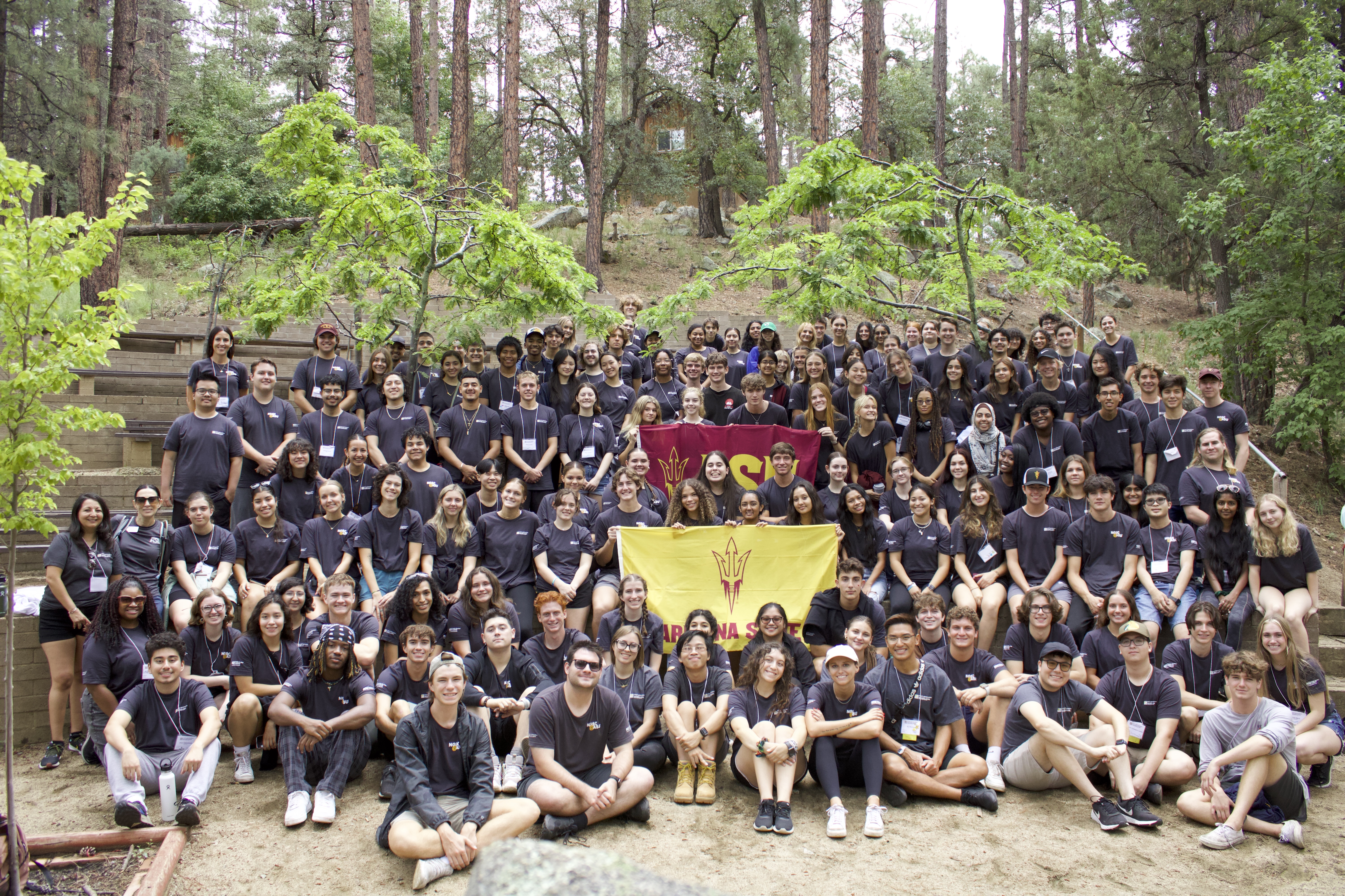 2023 y1 retreat group photo